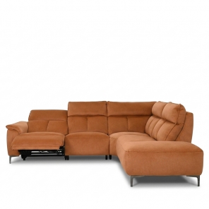 LORITA L-SHAPED SOFA WITH 1 POWERED RECLINER