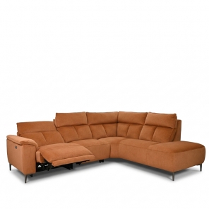 LORITA L-SHAPED SOFA WITH 1 POWERED RECLINER