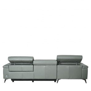 VINCENZO-N5 L-SHAPED SOFA WITH 1 POWER RECLINER