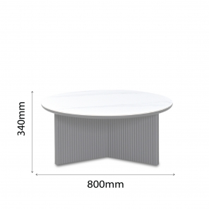 CASENA COFFEE TABLE WITH STONE TOP