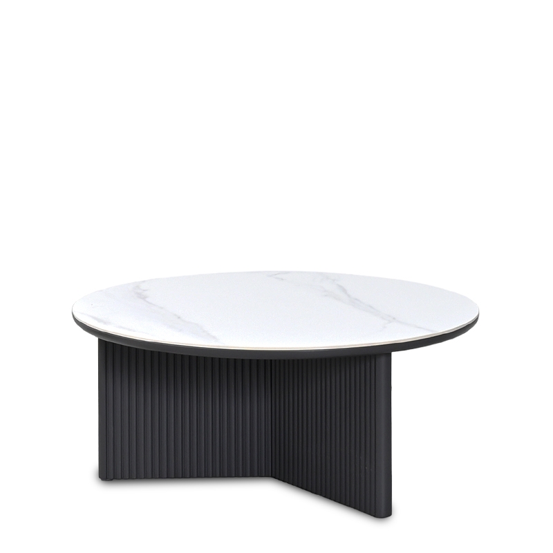 CASENA COFFEE TABLE WITH STONE TOP