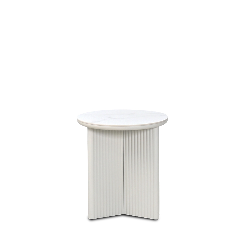 CASENA END TABLE WITH STONE TOP