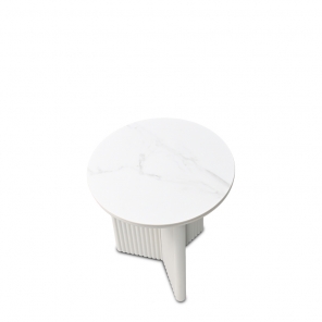 CASENA END TABLE WITH STONE TOP