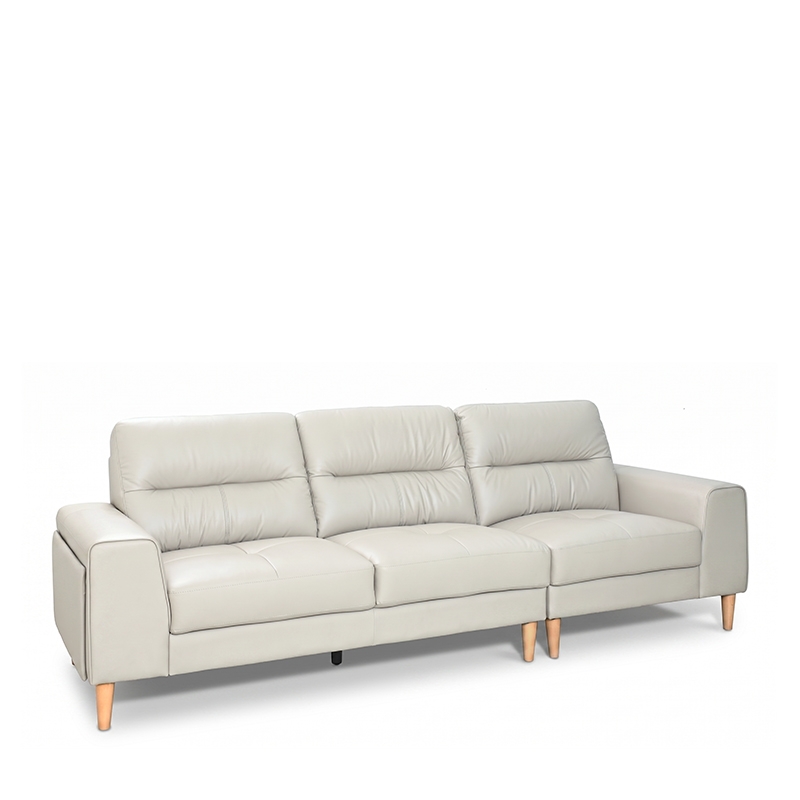 NICO 3 SEATER SOFA WITH CUPHOLDER AND STORAGE