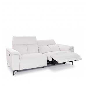 LORITA PET FRIENDLY FABRIC 2.5 SEATER WITH 2 POWERED RECLINER