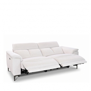 LORITA PET FRIENDLY FABRIC 2.5 SEATER WITH 2 POWERED RECLINER