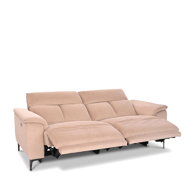 LORITA PET FRIENDLY FABRIC 2.5 SEATER WITH 2 POWERED RECLINER
