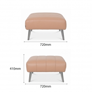 ROMELLO SQUARE OTTOMAN