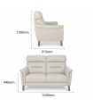 FOSSIL-N 2 SEATER SOFA
