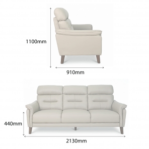FOSSIL-N 3 SEATER SOFA