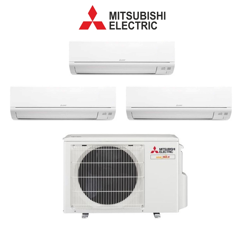 MITSUBISHI SYSTEM 3 MULTI SPLIT AIRCON