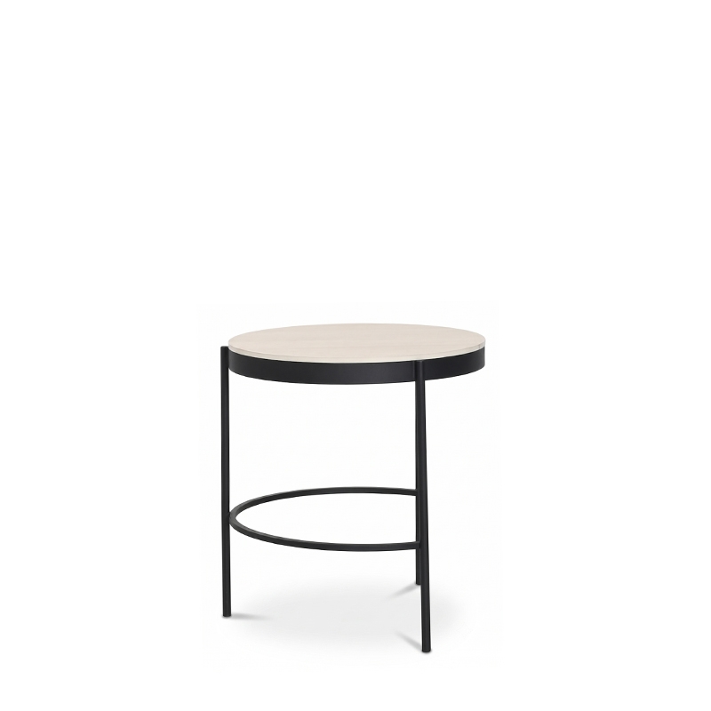 TRUMP-B-N END TABLE WITH SINTERED STONE TOP