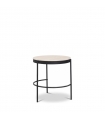 TRUMP-B-N END TABLE WITH SINTERED STONE TOP