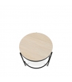 TRUMP-B-N END TABLE WITH SINTERED STONE TOP