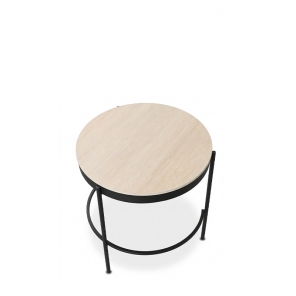 TRUMP-B-N END TABLE WITH SINTERED STONE TOP