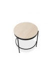 TRUMP-B-N END TABLE WITH SINTERED STONE TOP