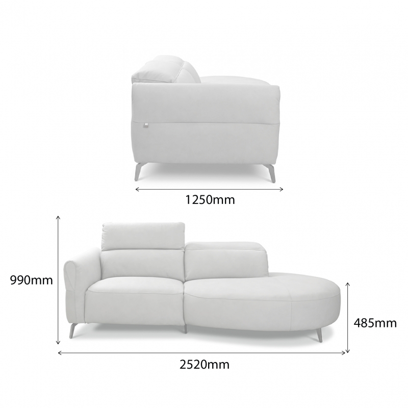 CONRAD POWERED RECLINER L-SHAPED SOFA