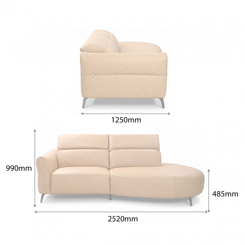 CONRAD POWERED RECLINER L-SHAPED SOFA