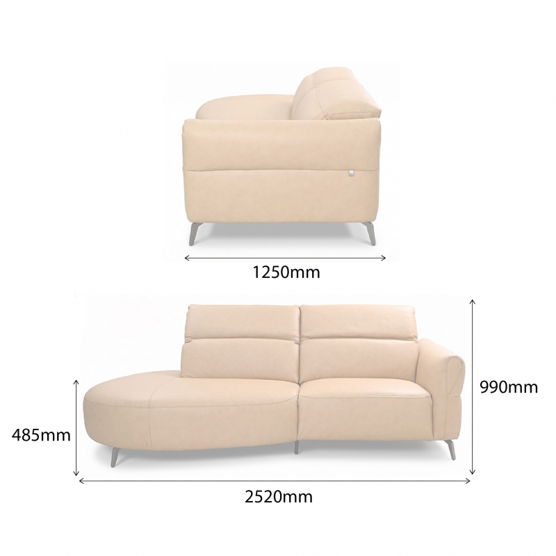 CONRAD POWERED RECLINER L-SHAPED SOFA