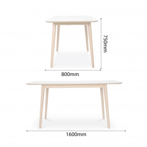 AZUMI-160-S-ST DINING TABLE