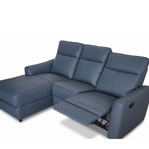 COLLIN-N L-SHAPED SOFA WITH 1 RECLINER