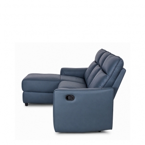 COLLIN-N L-SHAPED SOFA WITH 1 RECLINER