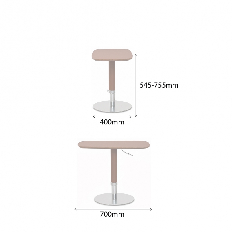 AXIS LIFTABLE END TABLE