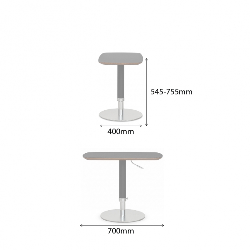 AXIS LIFTABLE END TABLE