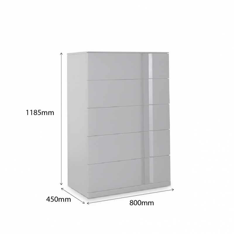 CASENA CHEST OF 5 DRAWERS