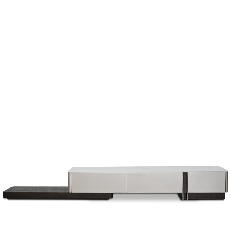 BONDI-N EXTENDABLE TV SIDEBOARD W/ STONE TOP