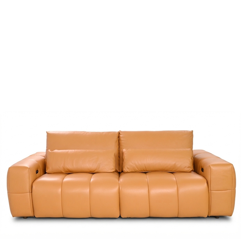 SOLAR 3 SEATER POWERED RECLINERS SOFA