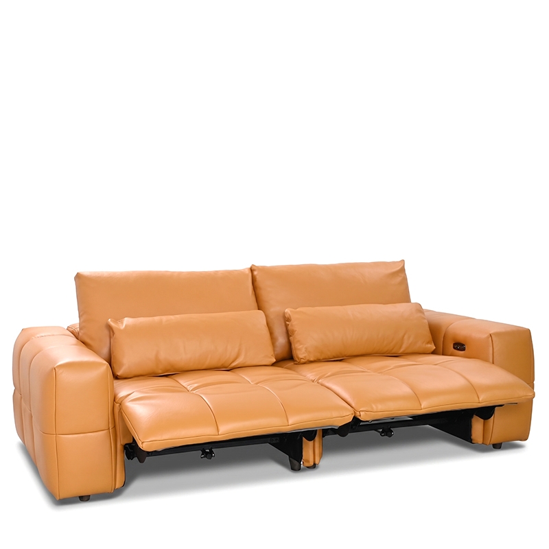 SOLAR 3 SEATER POWERED RECLINERS SOFA