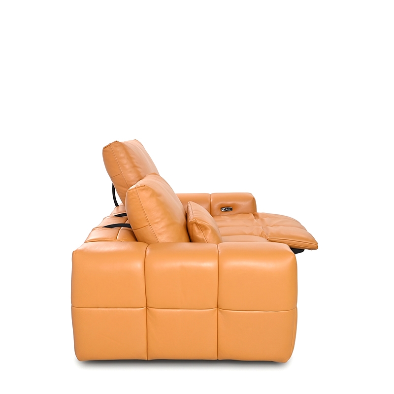 SOLAR 3 SEATER POWERED RECLINERS SOFA