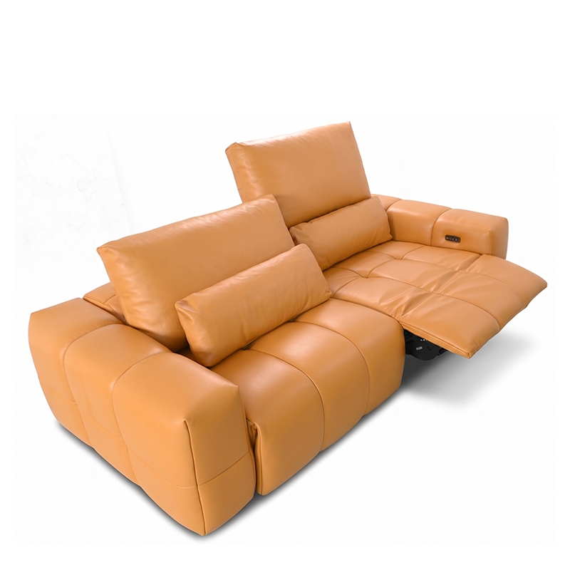 SOLAR 3 SEATER POWERED RECLINERS SOFA