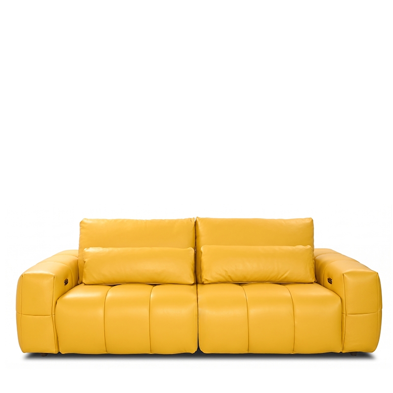 SOLAR 3 SEATER POWERED RECLINERS SOFA
