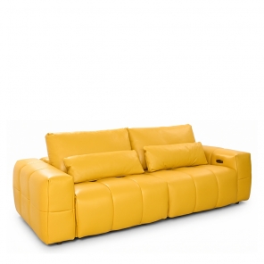 SOLAR 3 SEATER POWERED RECLINERS SOFA