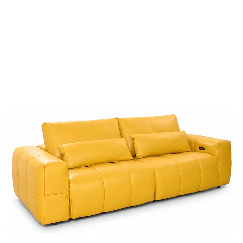 SOLAR 3 SEATER POWERED RECLINERS SOFA