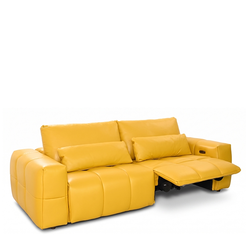 SOLAR 3 SEATER POWERED RECLINERS SOFA