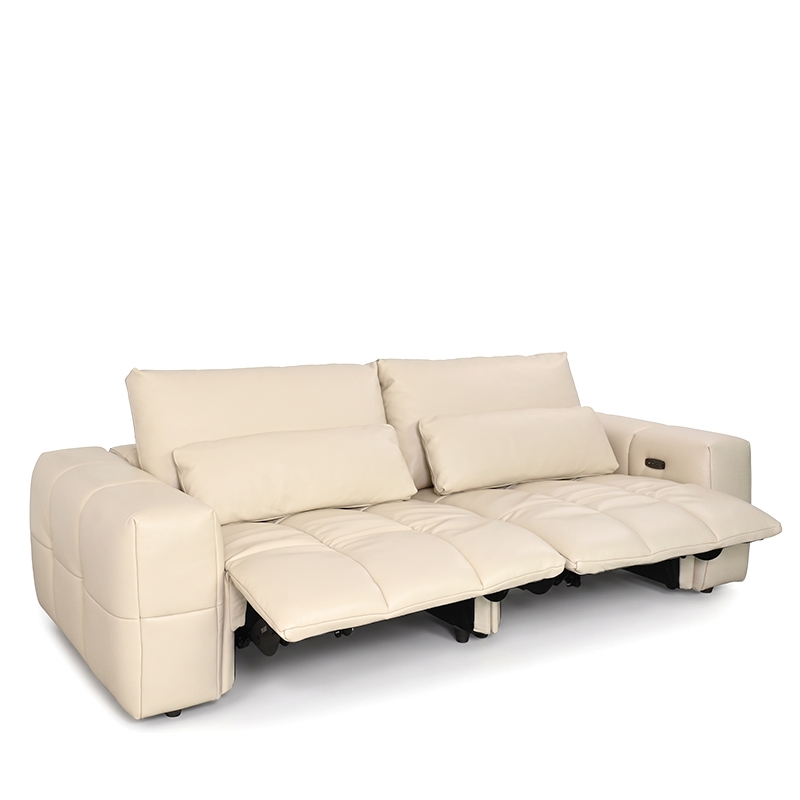 SOLAR 3 SEATER POWERED RECLINERS SOFA