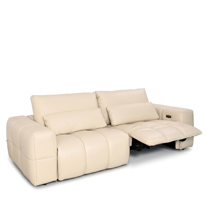SOLAR 3 SEATER POWERED RECLINERS SOFA