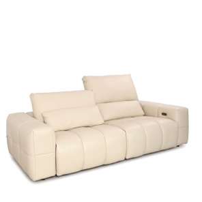 SOLAR 3 SEATER POWERED RECLINERS SOFA