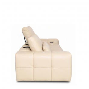 SOLAR 3 SEATER POWERED RECLINERS SOFA