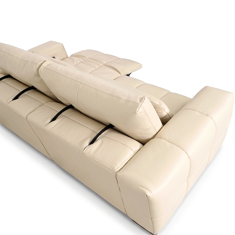 SOLAR 3 SEATER POWERED RECLINERS SOFA