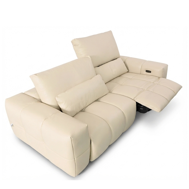 SOLAR 3 SEATER POWERED RECLINERS SOFA