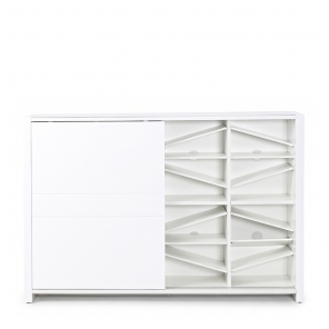 AMIDEO-CZ 2 SLIDING DOOR SHOE CABINET