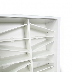 AMIDEO-CZ 2 SLIDING DOOR SHOE CABINET