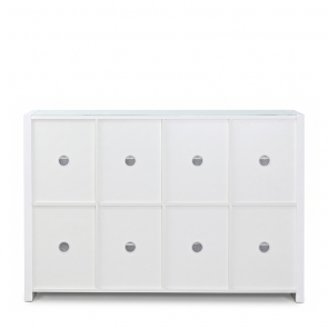 AMIDEO-CZ 2 SLIDING DOOR SHOE CABINET