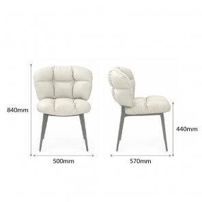PLUSH DINING CHAIR