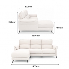 DORA L-SHAPED SOFA