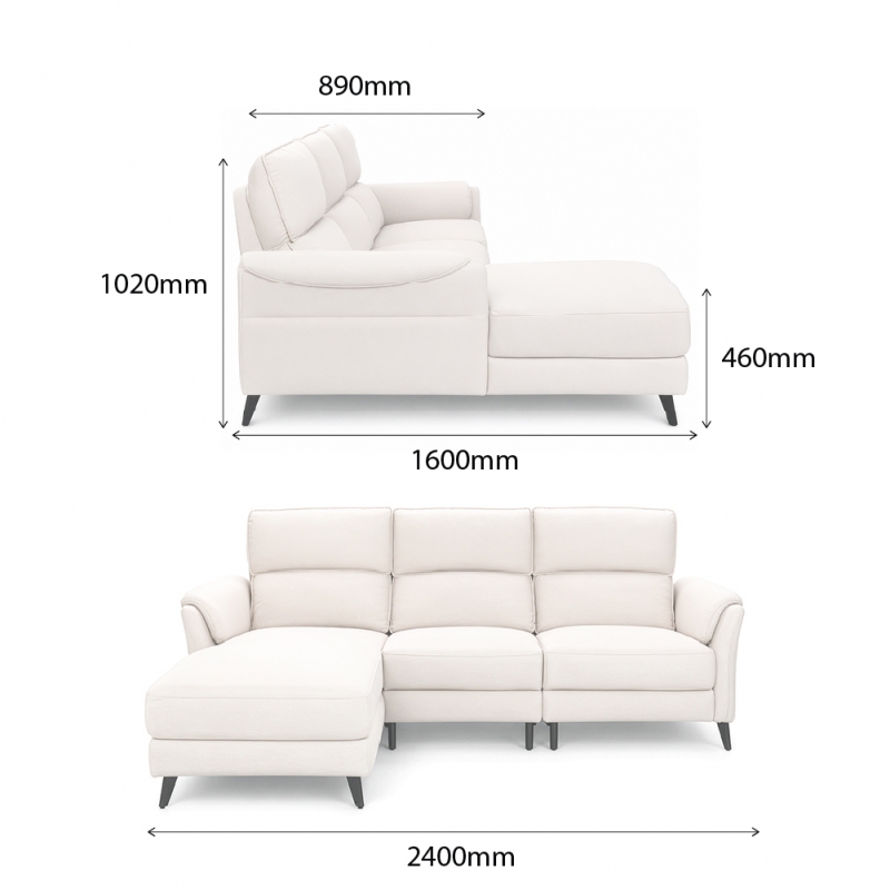 DORA L-SHAPED SOFA